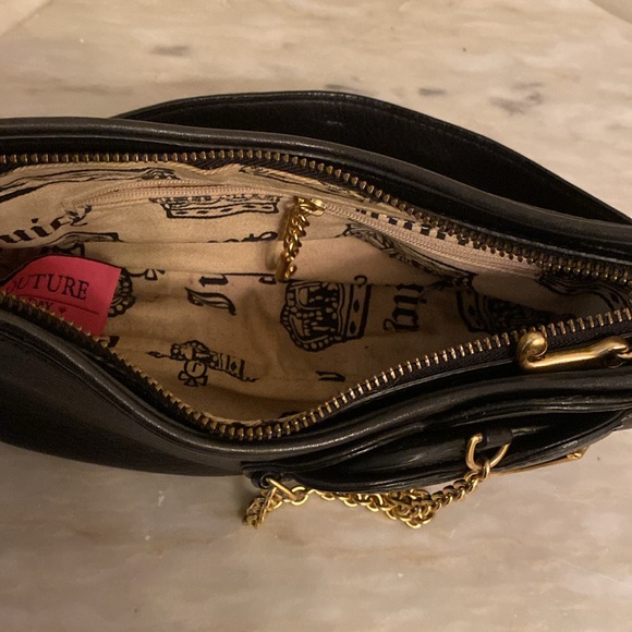 Juicy Couture Y2 K leather shoulder bag - Picture 13 of 15